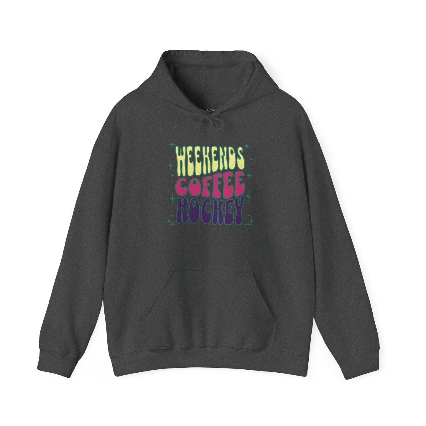 Weekends Coffee Hockey Hoodie