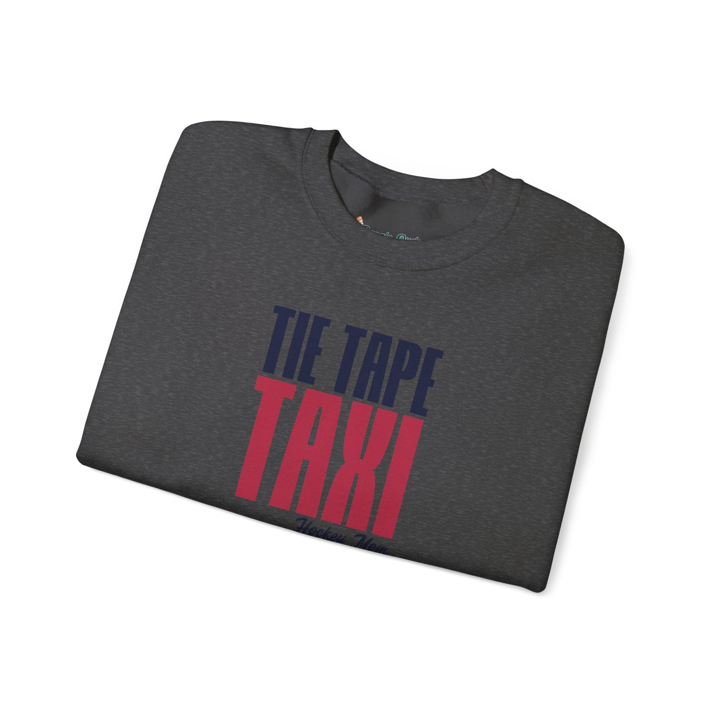 Tie Tape Taxi - Hockey Mom Sweatshirt