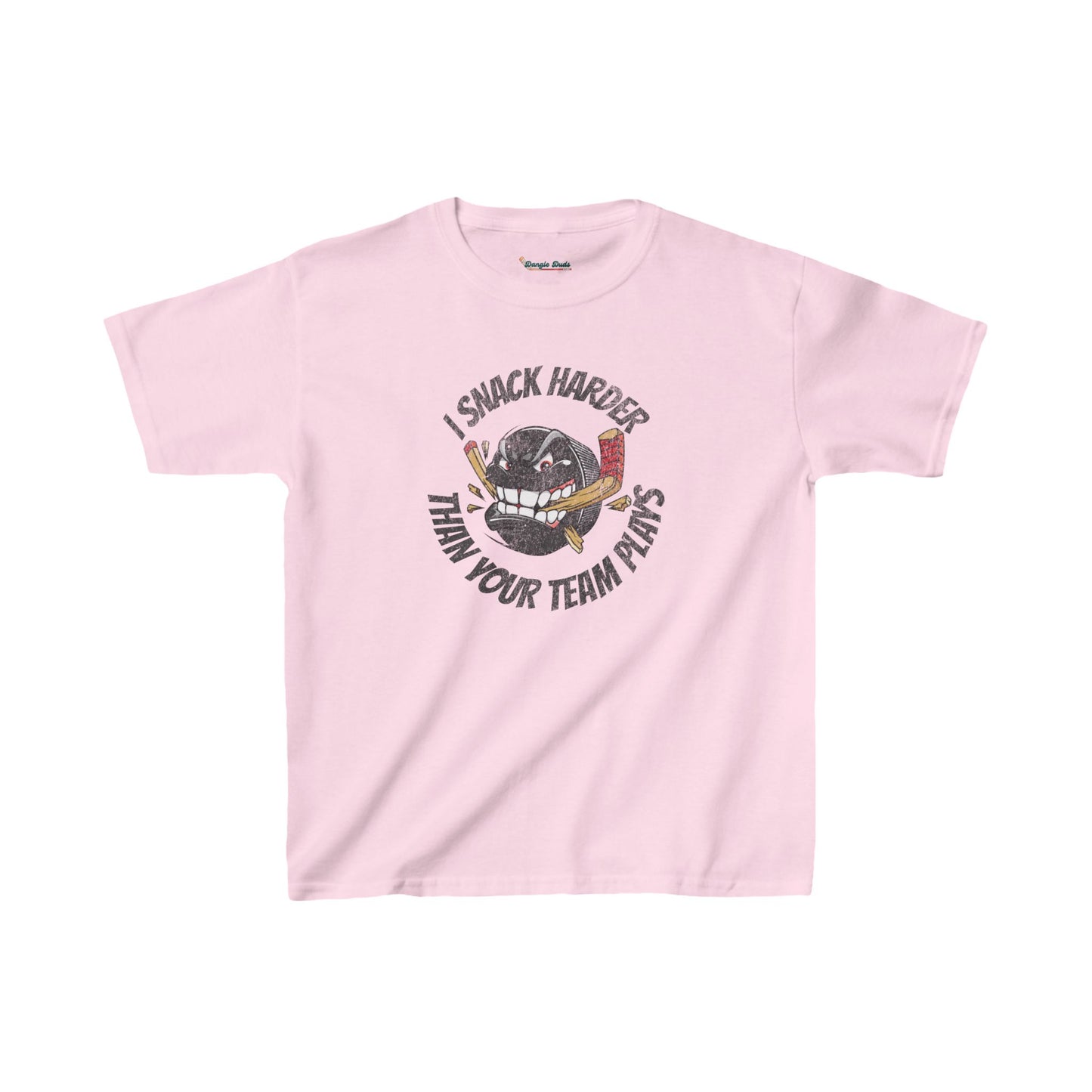 I Snack Harder Kids Tee