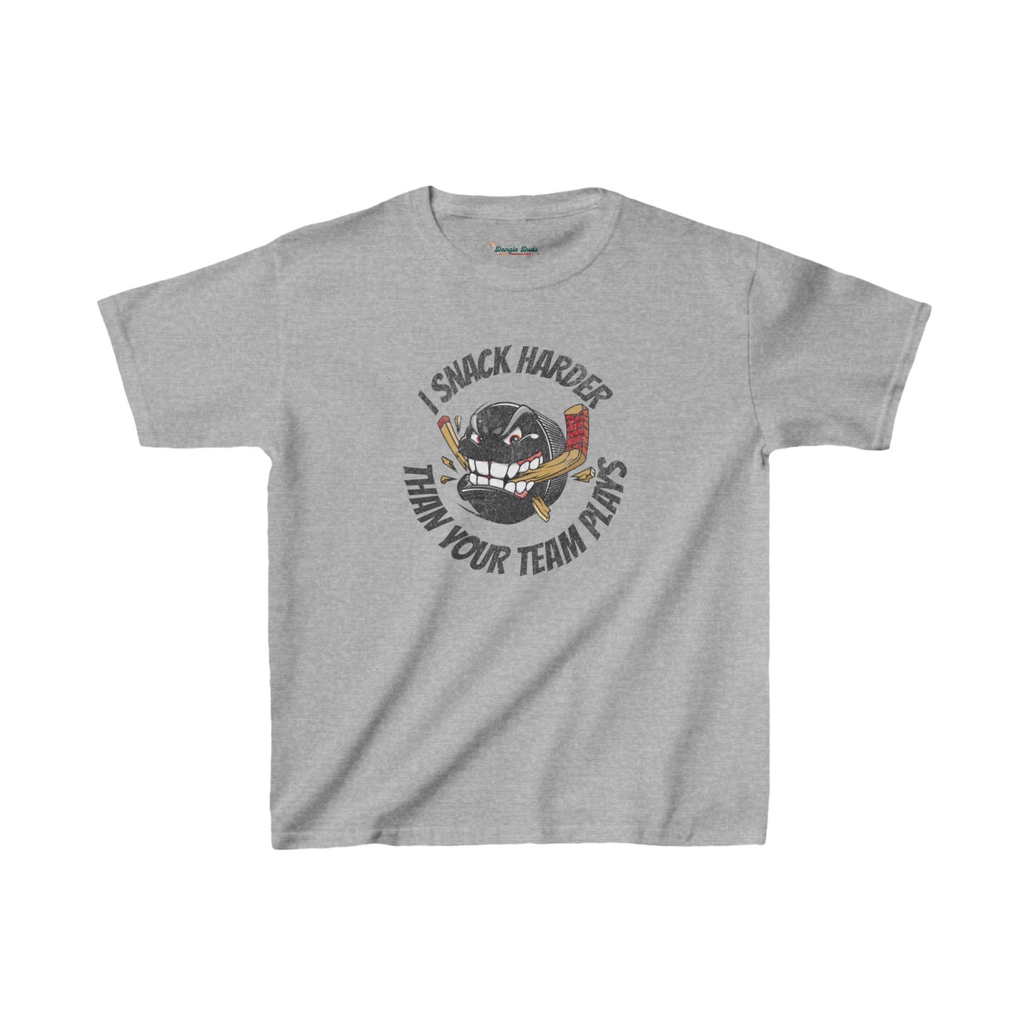 I Snack Harder Kids Tee