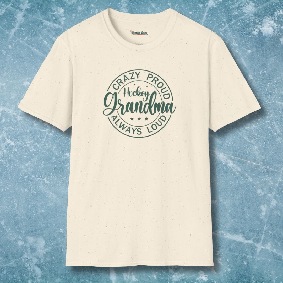 Crazy Proud Hockey Grandma T-Shirt