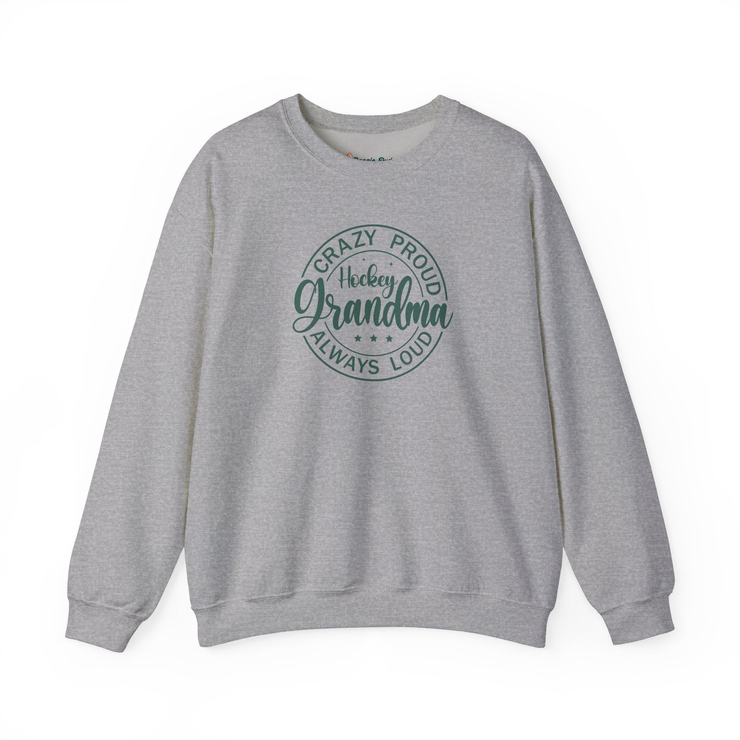 Crazy Proud Hockey Grandma Sweatshirt