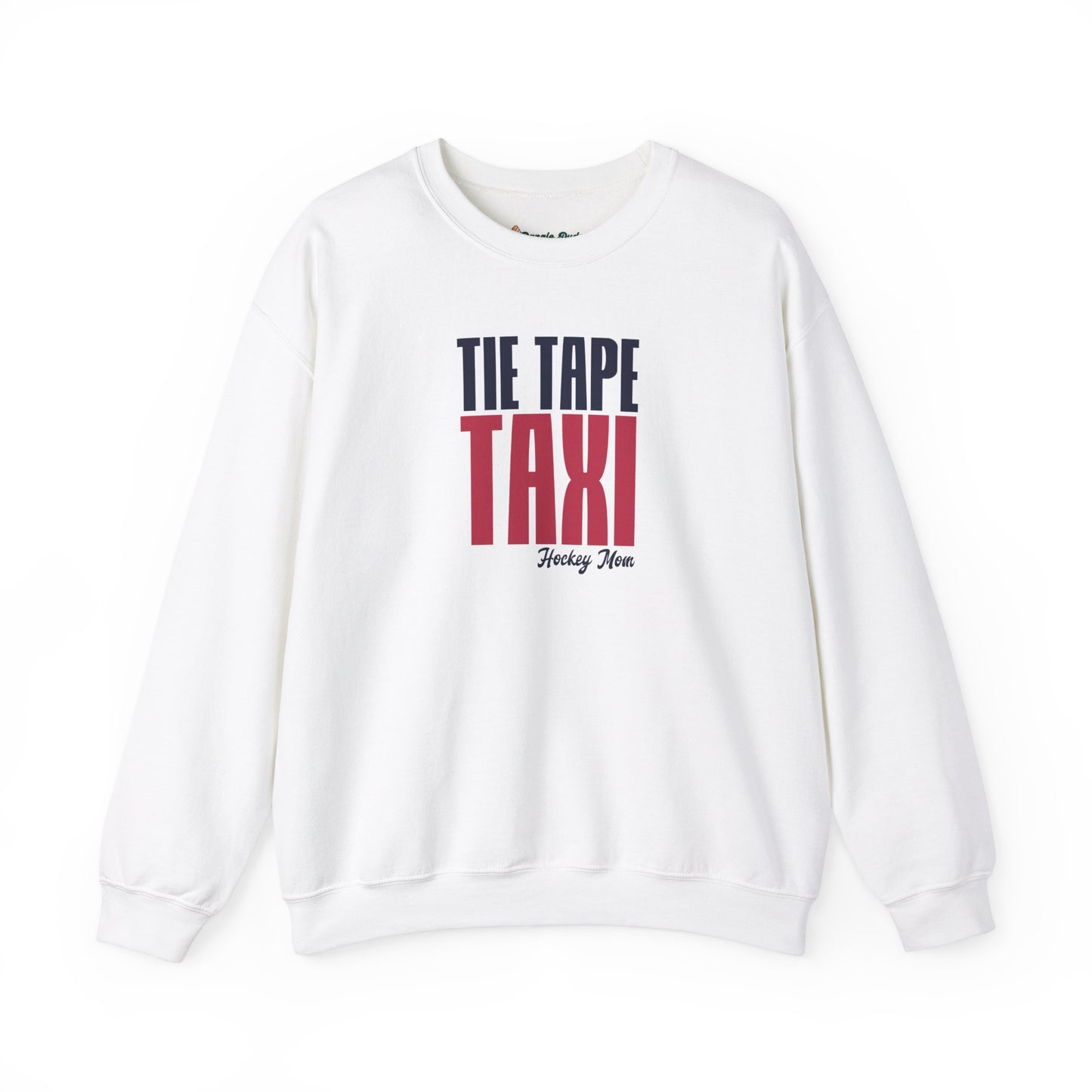 Tie Tape Taxi - Hockey Mom Sweatshirt