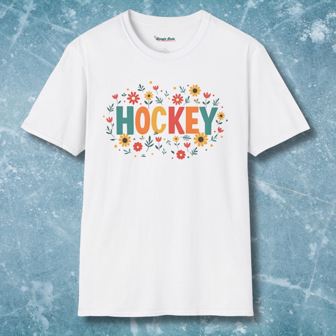 Hockey In Bloom T-Shirt