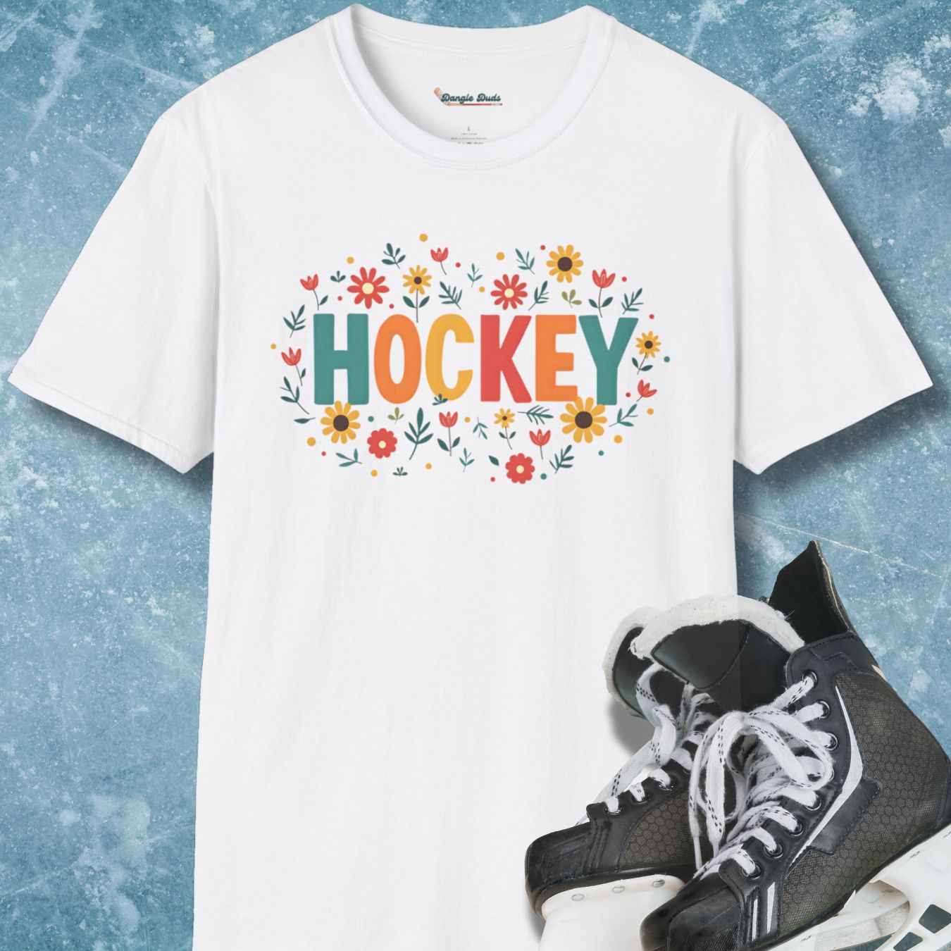 Hockey In Bloom T-Shirt