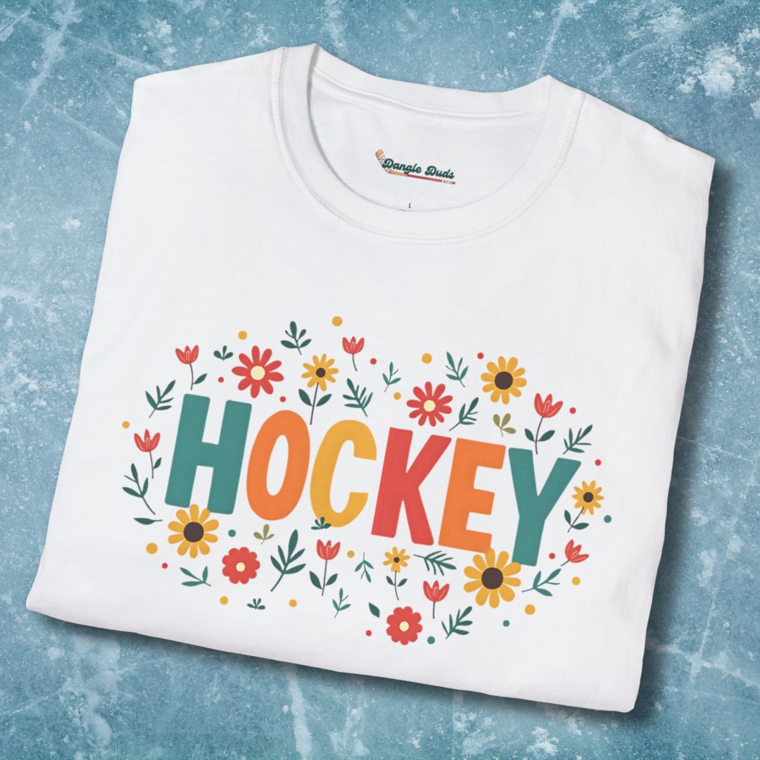 Hockey In Bloom T-Shirt
