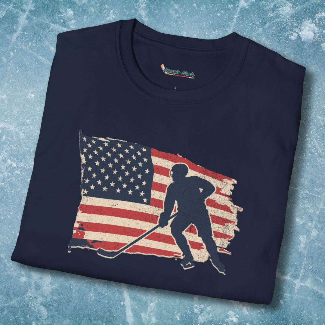 Stars, Stripes and Hockey T-Shirt