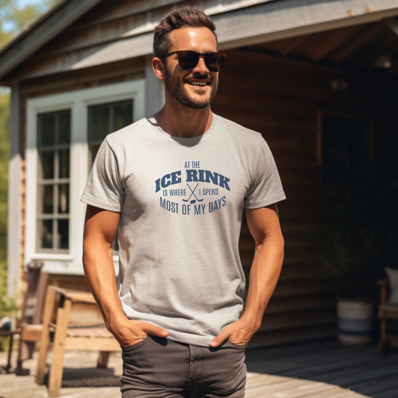 At The Ice Rink T-Shirt