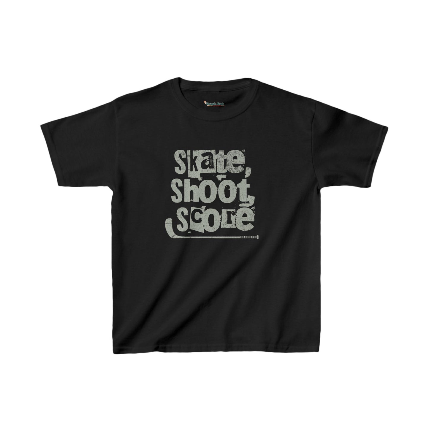 Skate Shoot Score Kids Tee