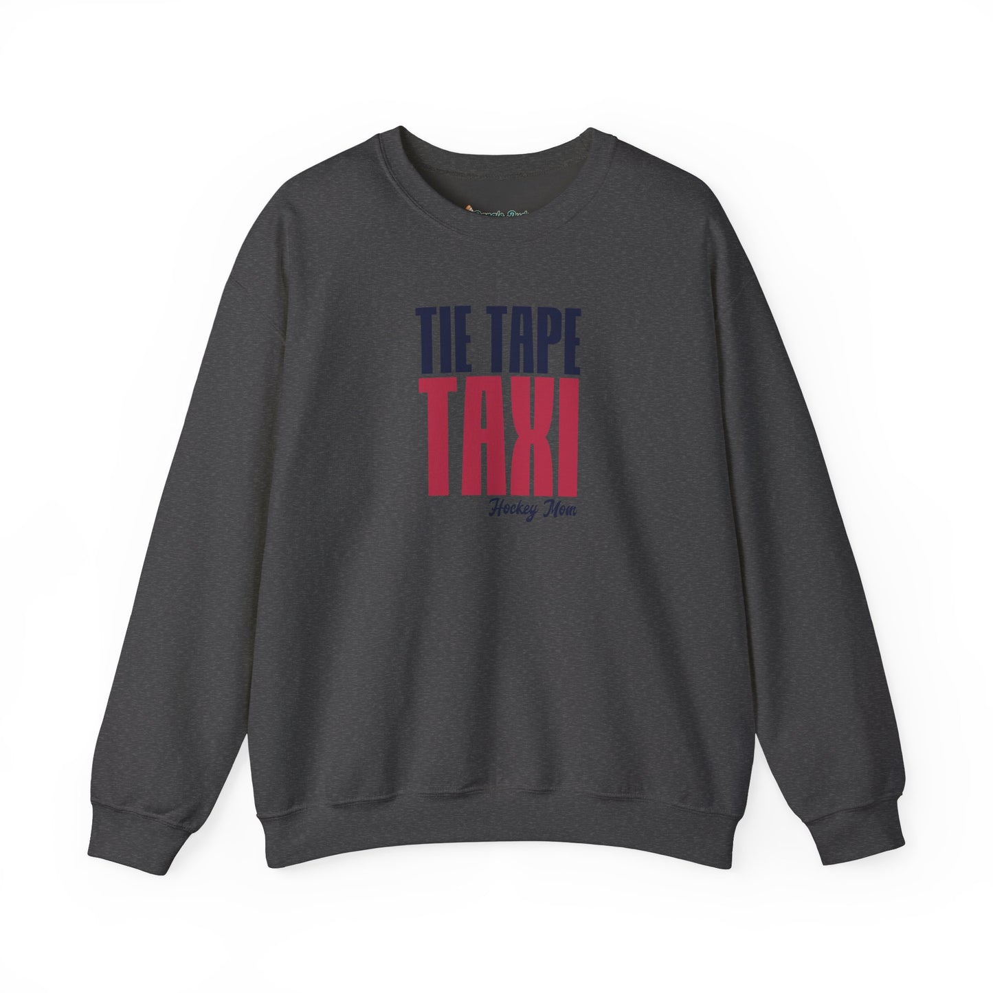 Tie Tape Taxi - Hockey Mom Sweatshirt