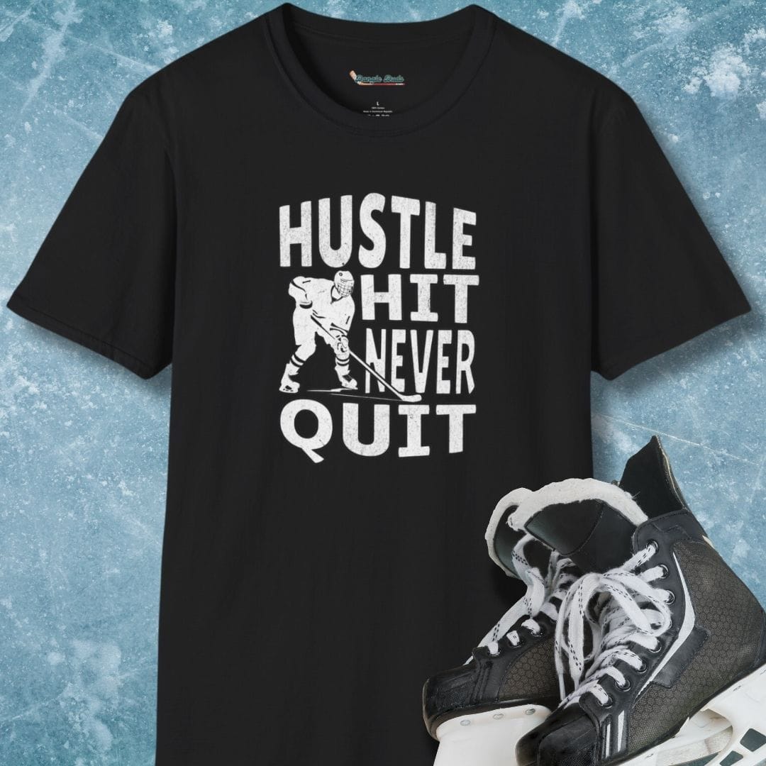 Hustle Hit Never Quit T-Shirt