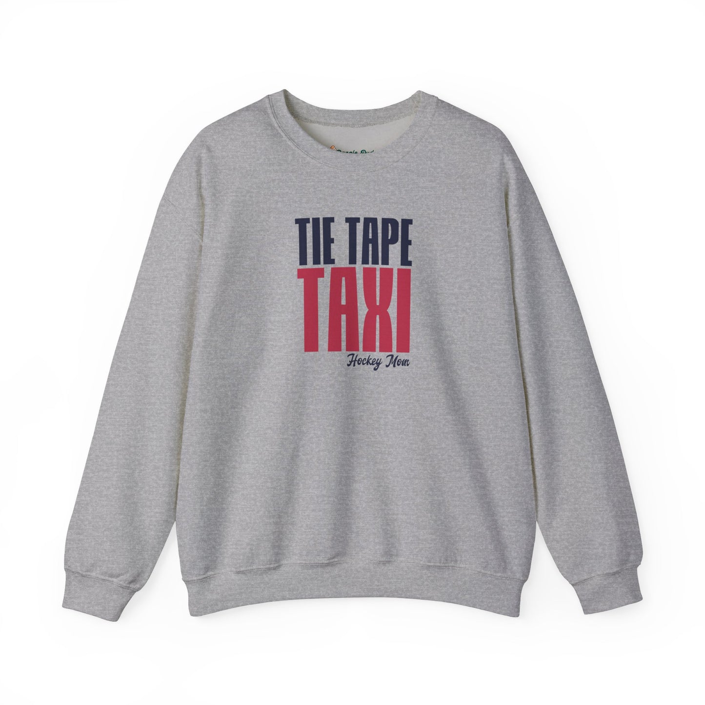 Tie Tape Taxi - Hockey Mom Sweatshirt