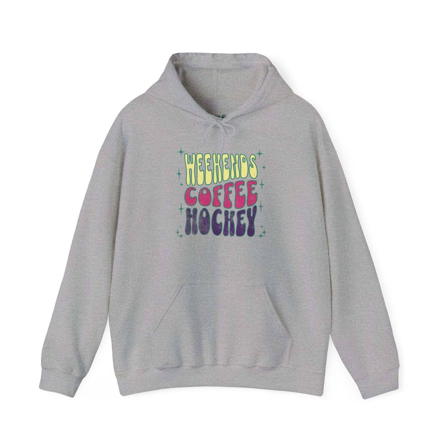 Weekends Coffee Hockey Hoodie