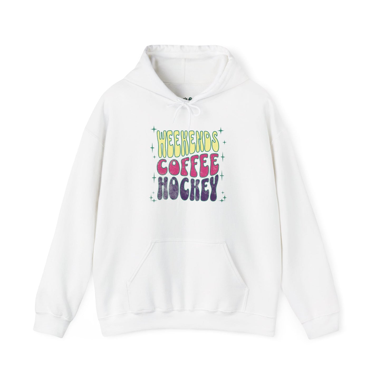 Weekends Coffee Hockey Hoodie