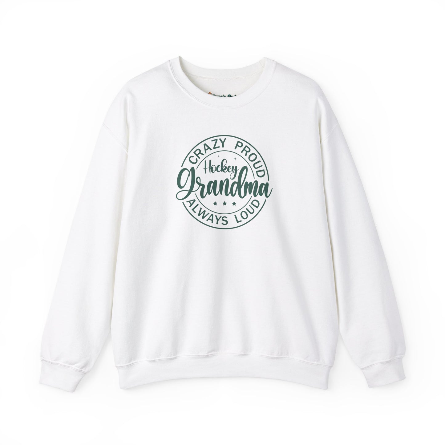Crazy Proud Hockey Grandma Sweatshirt