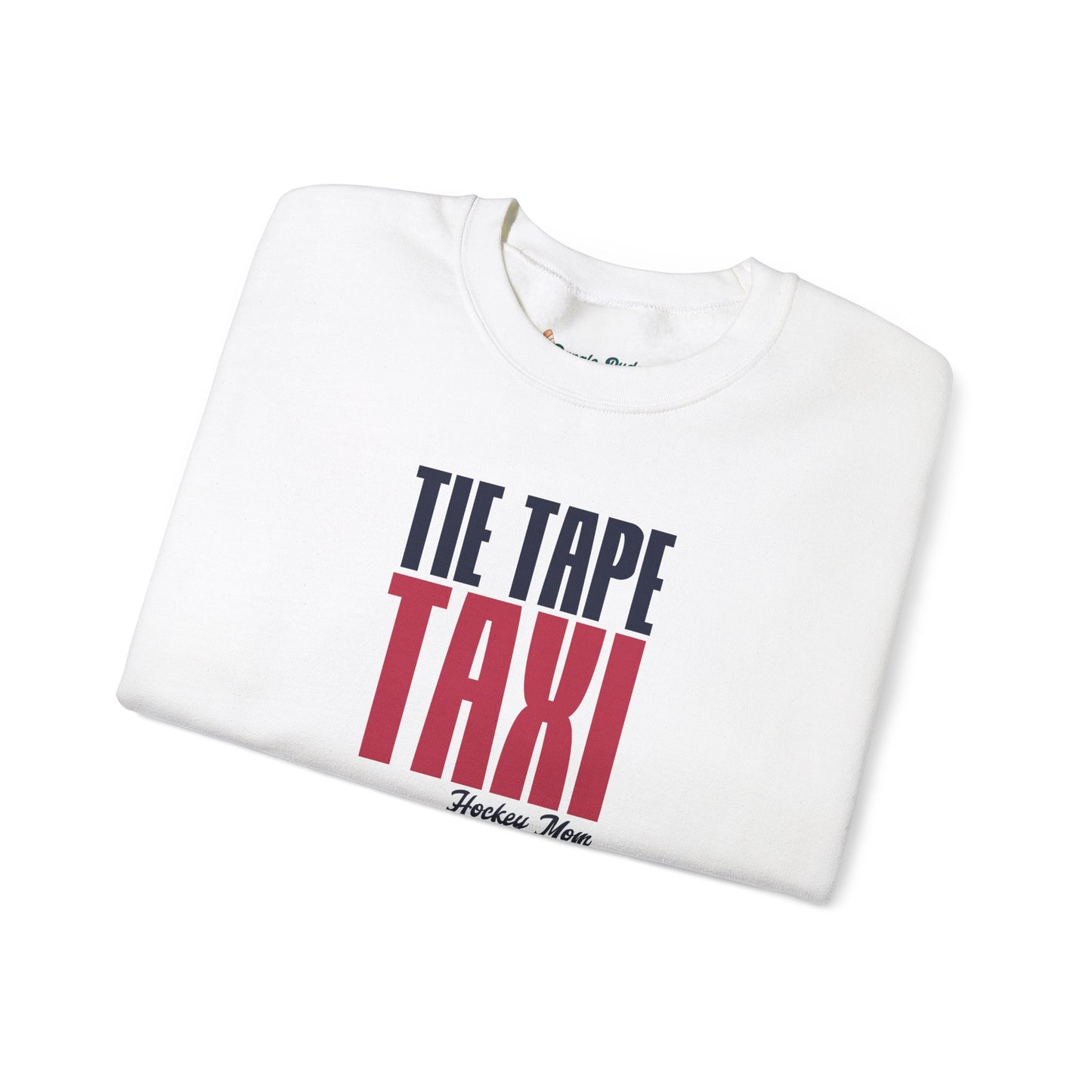 Tie Tape Taxi - Hockey Mom Sweatshirt