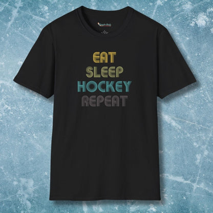 Eat Sleep Hockey Repeat T-Shirt