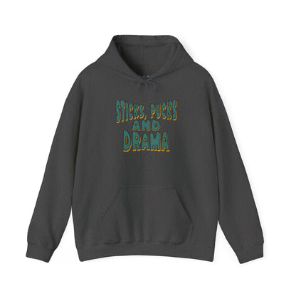 Sticks Pucks and Drama Hoodie