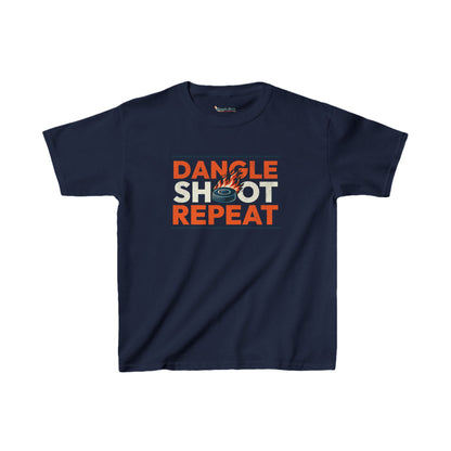 Dangle Shoot Repeat Kids Tee