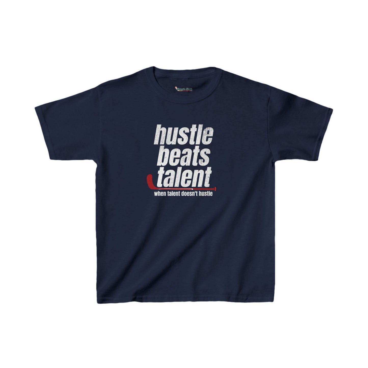 Hustle Beats Talent Kids Tee