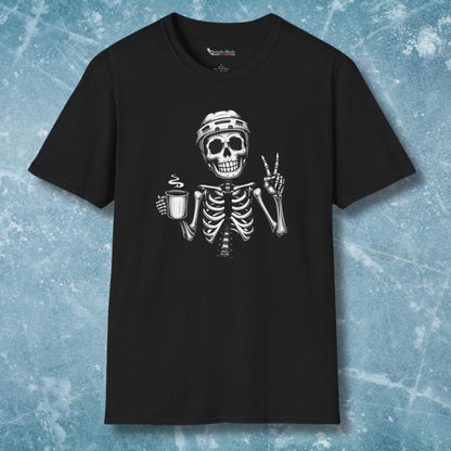 Peace Coffee Hockey T-Shirt
