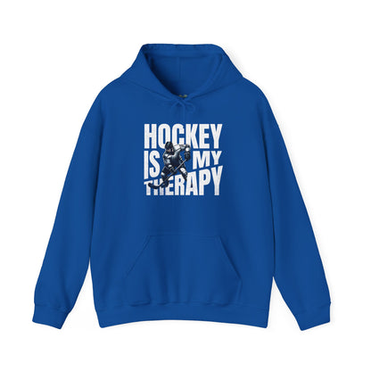 Hockey Is My Therapy Hoodie