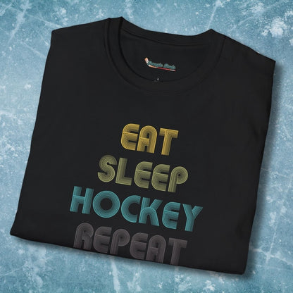 Eat Sleep Hockey Repeat T-Shirt