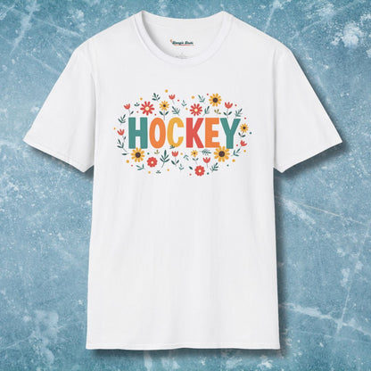 Hockey In Bloom T-Shirt