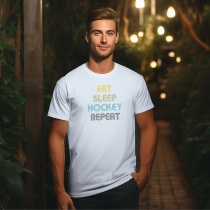 Eat Sleep Hockey Repeat T-Shirt