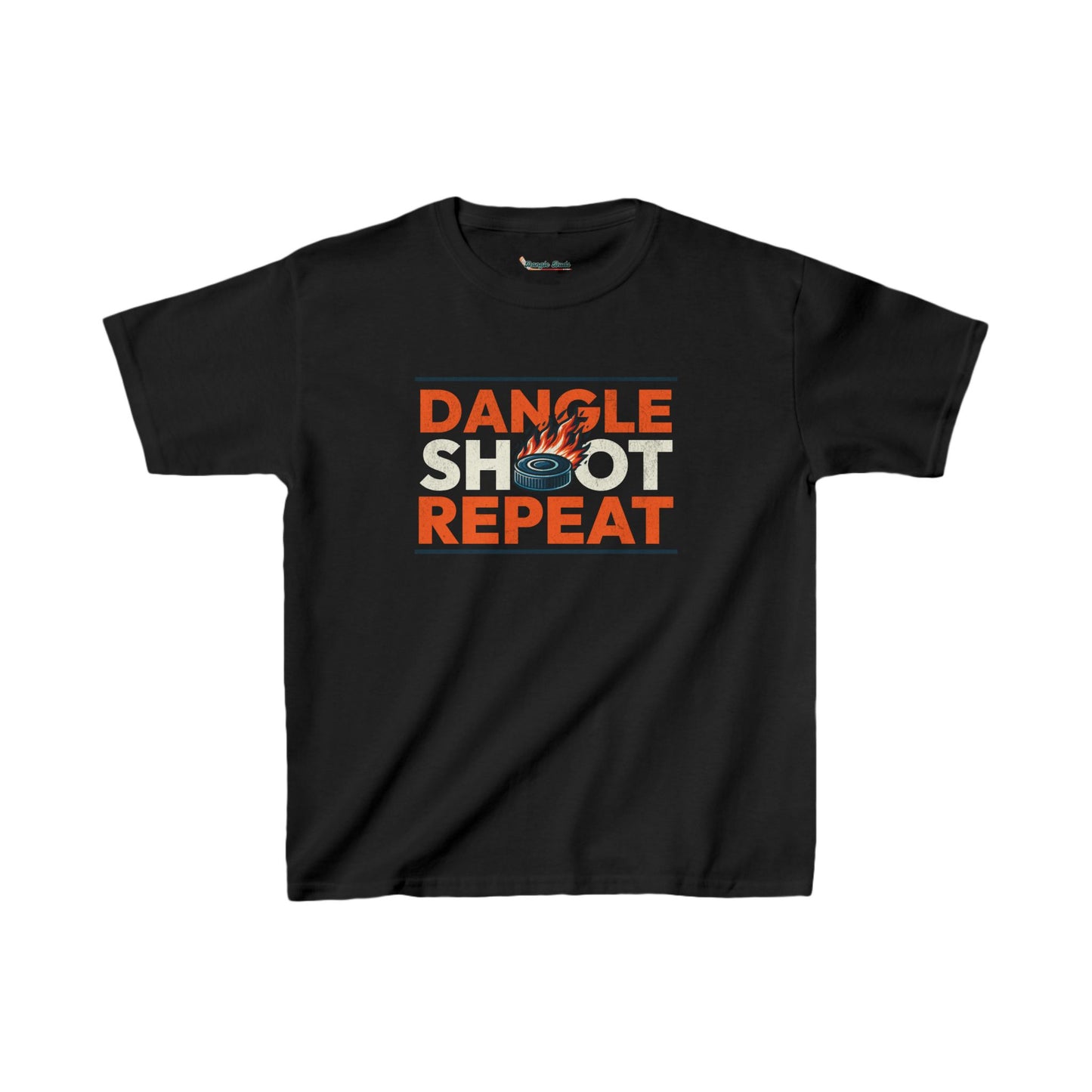 Dangle Shoot Repeat Kids Tee