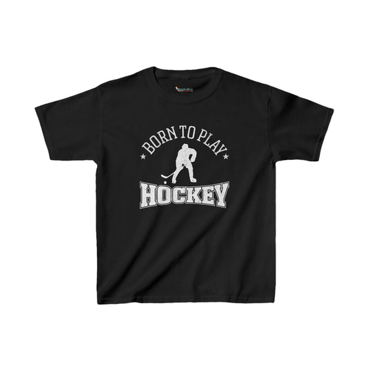 Born To Play Hockey Kids Tee