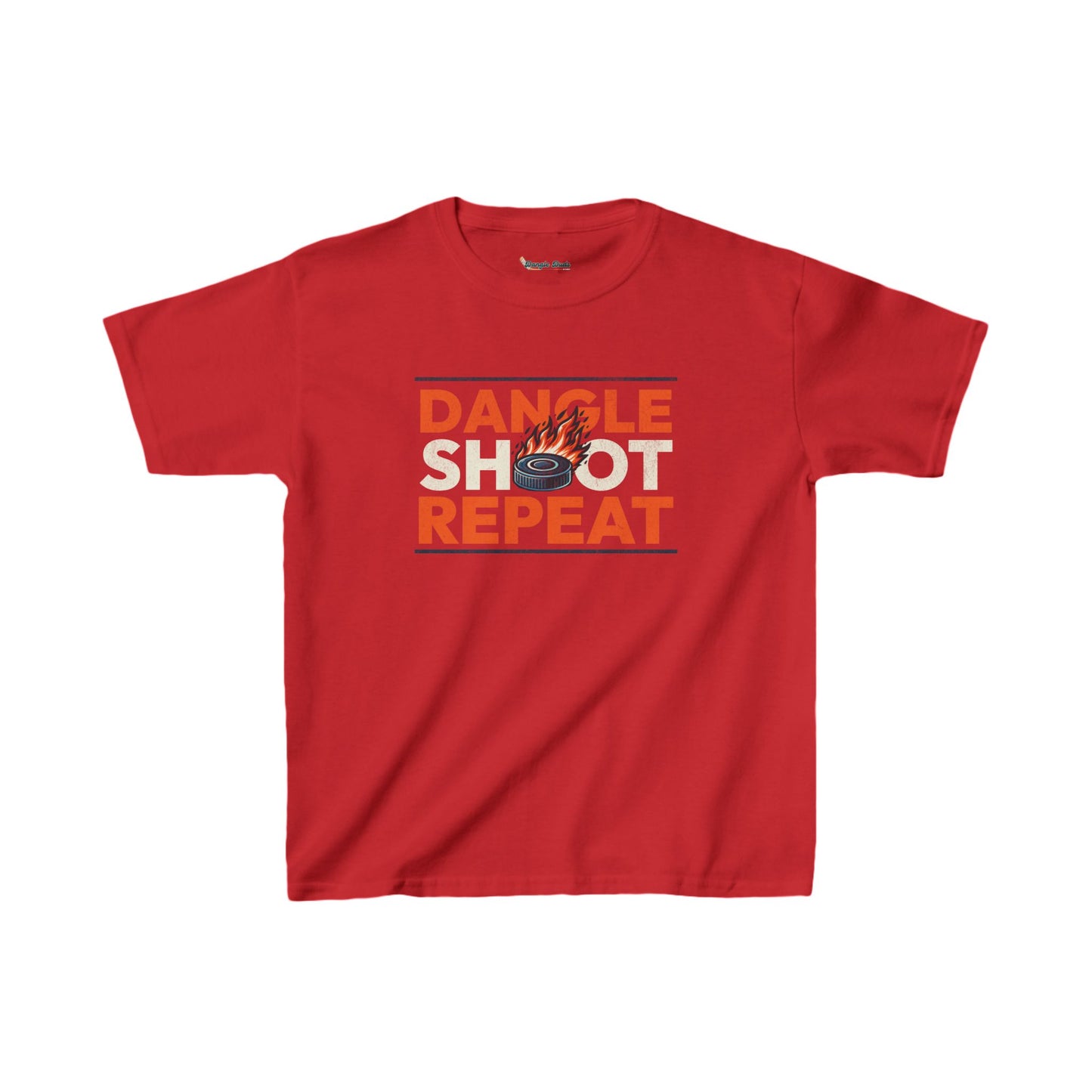 Dangle Shoot Repeat Kids Tee