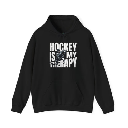 Hockey Is My Therapy Hoodie