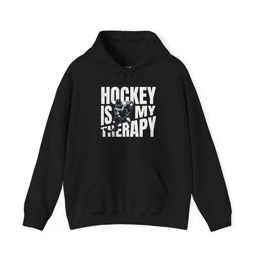 Hockey Is My Therapy Hoodie