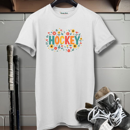 Hockey In Bloom T-Shirt